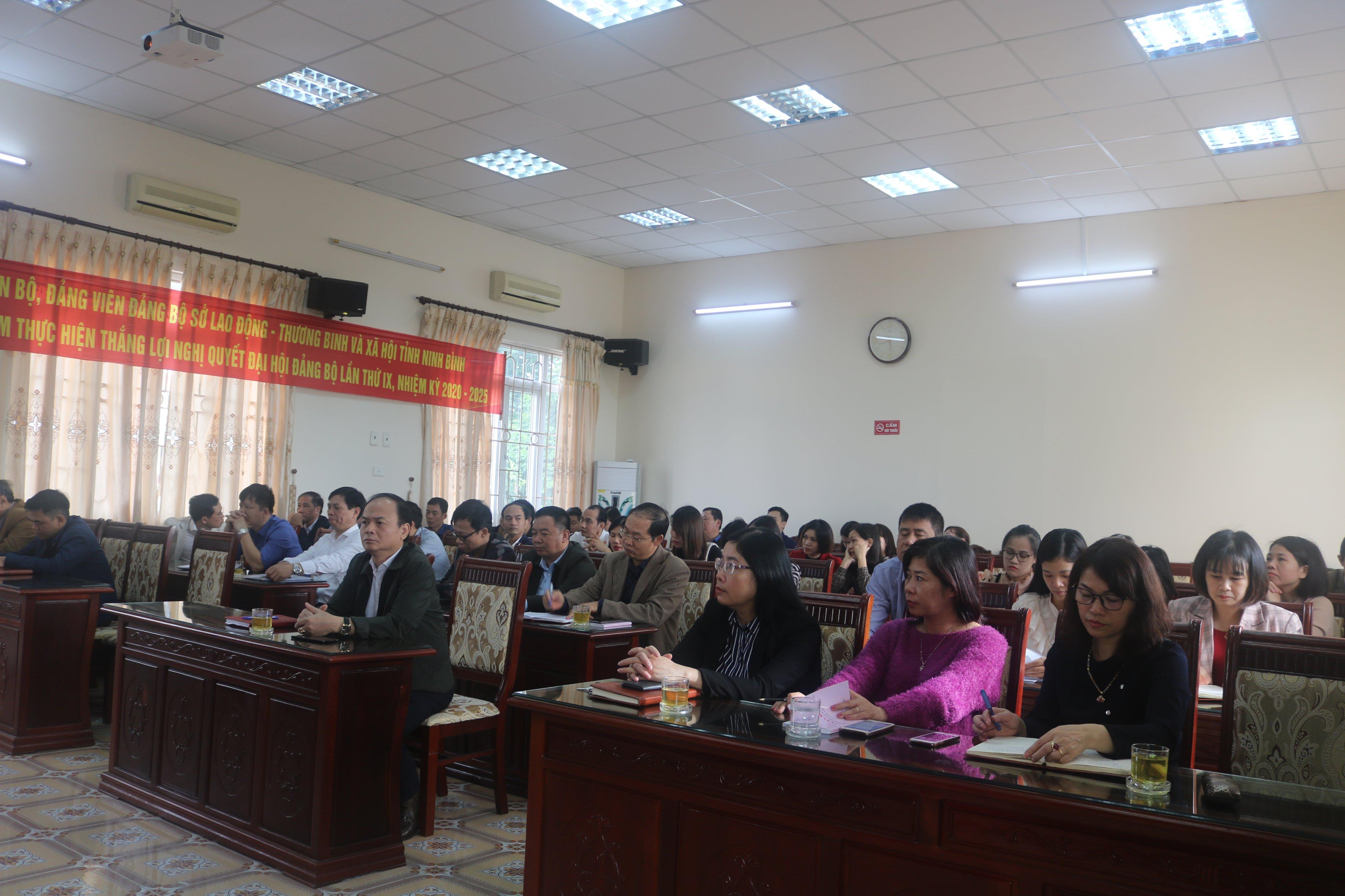 Hội nghị học tập, quán triệt, triển khai Nghị quyết Đại hội Đảng bộ tỉnh lần thứ XXII, nhiệm kỳ 2020-2025
