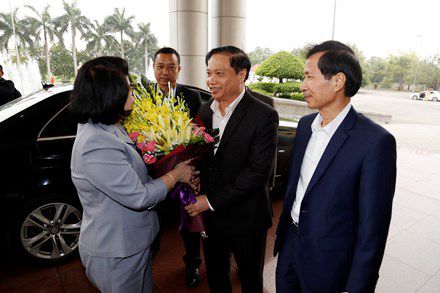Đoàn đại biểu Quốc hội Vương quốc Campuchia thăm Ninh Bình