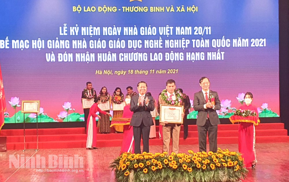 Ninh Bình đạt 3 giải ba trong kỳ Hội giảng Nhà giáo giáo dục toàn quốc