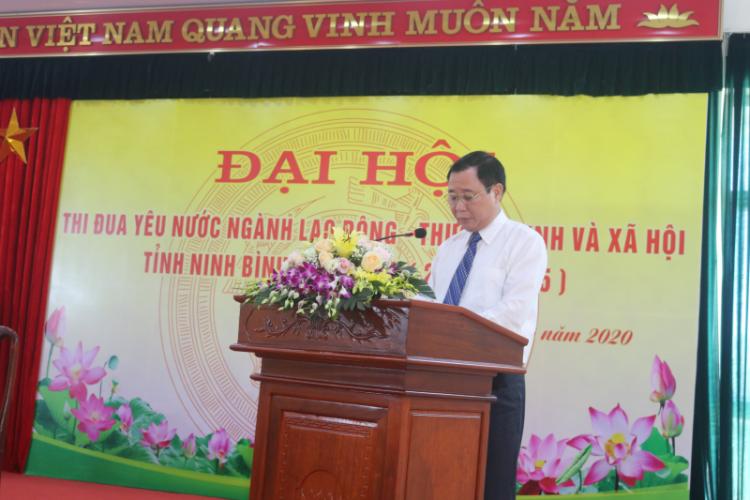 Đại Hội Thi đua yêu nước Ngành Lao động Thương binh và Xã hội tỉnh Ninh Bình lần thứ V, giai đoạn 2015-2020
