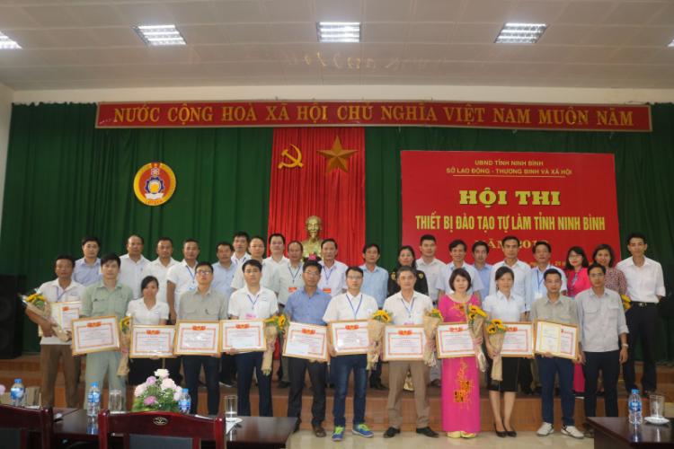 Hội thi thiết bị đào tạo tự làm tỉnh Ninh Bình năm 2019