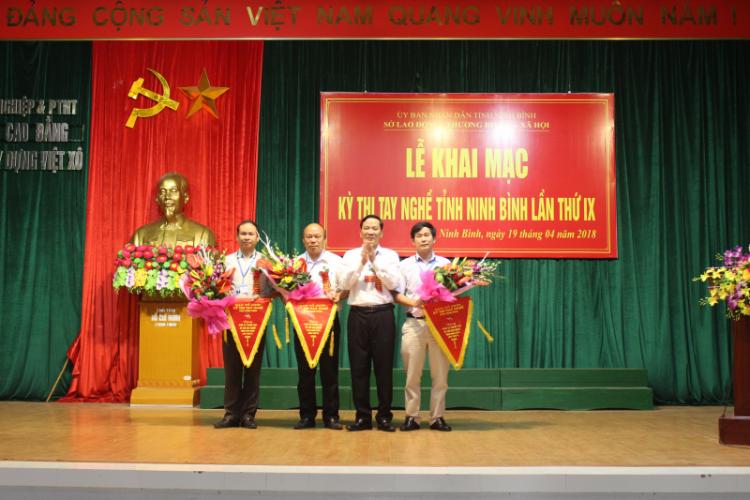 Kỳ thi tay nghề tỉnh Ninh Bình lần thứ IX  Năm 2018